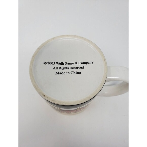 WELLS FARGO GIFT COLLECTIBLE LOT JACK THE DOG PLUSH & STAGECOACH COFFEE MUG - Picture 5 of 14